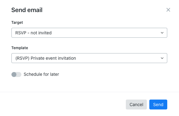 Creating A Private Rsvp Registration Page Spotme Knowledge Base