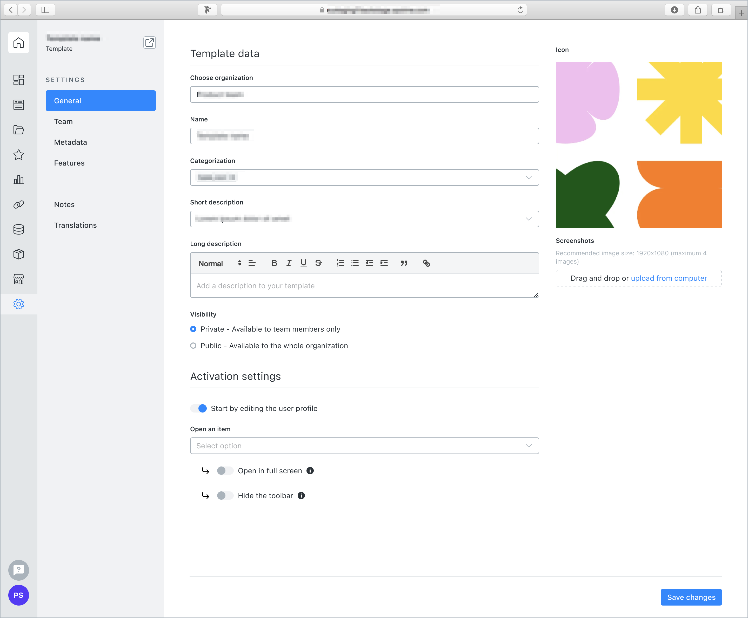 Setting_-_Template_information_-_Open_item_option.png