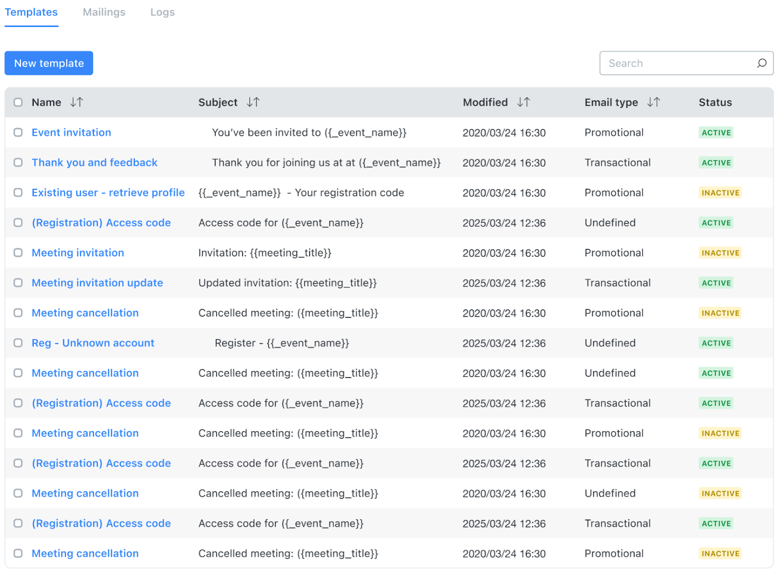 list of emails.png